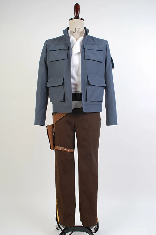Movie/TV Star Wars Empire Strikes Back Han Solo Cosplay Costume 5 Movie/TV Star Wars Empire Strikes Back Han Solo Cosplay Costume