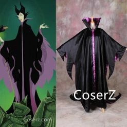 Princess Maleficent Costume, Maleficent Black Outfit Cosplay Costume
