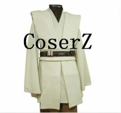 Movie/TV Star Wars Jedi Costume Master Obi Wan Obi-Wan Kenobi Cosplay Costume