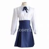 Anime Fate/Stay Night Saber Altria Pendragon Cosplay Costume