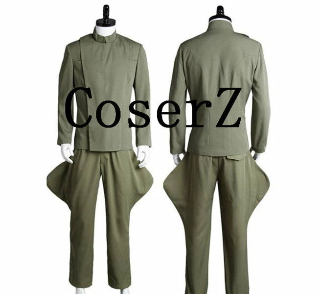 Movie/TV Star Wars Imperial Navy Officer Uniform Olive Green Cosplay Costume 3 Movie/TV Star Wars Imperial Navy Officer Uniform Olive Green Cosplay Costume