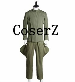 Movie/TV Star Wars Imperial Navy Officer Uniform Olive Green Cosplay Costume 9 Movie/TV Star Wars Imperial Navy Officer Uniform Olive Green Cosplay Costume