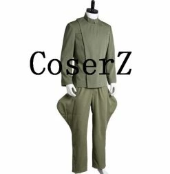 Movie/TV Star Wars Imperial Navy Officer Uniform Olive Green Cosplay Costume 11 Movie/TV Star Wars Imperial Navy Officer Uniform Olive Green Cosplay Costume