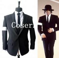 Movie/TV Michael Jackson Cosplay MJ Cosplay Costume