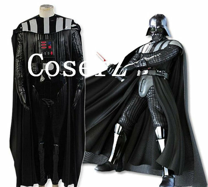 Movie/TV Star Wars Darth Vader Halloween Carnival Cosplay Costume 3 Movie/TV Star Wars Darth Vader Halloween Carnival Cosplay Costume
