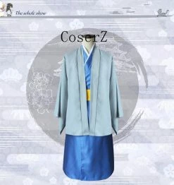 Anime Gintama Silver Soul Katsura Kotarou Kimono Cosplay Costume