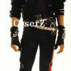 Movie/TV Michael Jackson BAD Jacket Elastic Fabric Coat Cosplay Costume