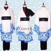 Anime Gintama Silver Soul Sakata Gintoki Kimono Cosplay Costume