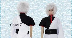 Anime Gintama Silver Soul Sakata Gintoki Kimono Cosplay Costume