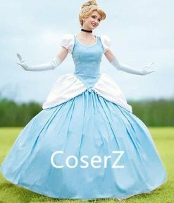 Princess Cinderella Dress, Cinderella Cosplay Costume