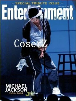 Movie/TV Michael Jackson Billie Jean Jacket+Pant+Socks+Glove+Hat Cosplay Costume