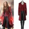 Comic Captain America Civil War Scarlet Witch Costume Wanda Maximoff Cosplay Costume
