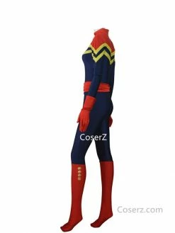 Comic Custom-made Ms Marvel Costume, Ms Marvel Cosplay Costume Halloween Costume
