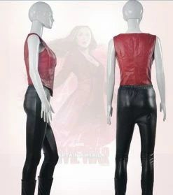 Comic Captain America Civil War Wanda Maximoff Scarlet Witch Cosplay Costume