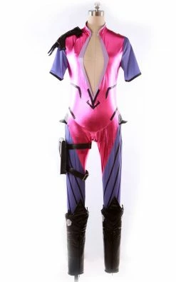Game Women's OW Widowmaker Amelie Lacroix Cosplay Costume