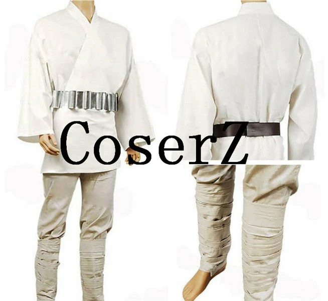 Movie/TV Star Wars Costume A New Hope Luke Skywalker Cosplay Costume 3 Movie/TV Star Wars Costume A New Hope Luke Skywalker Cosplay Costume