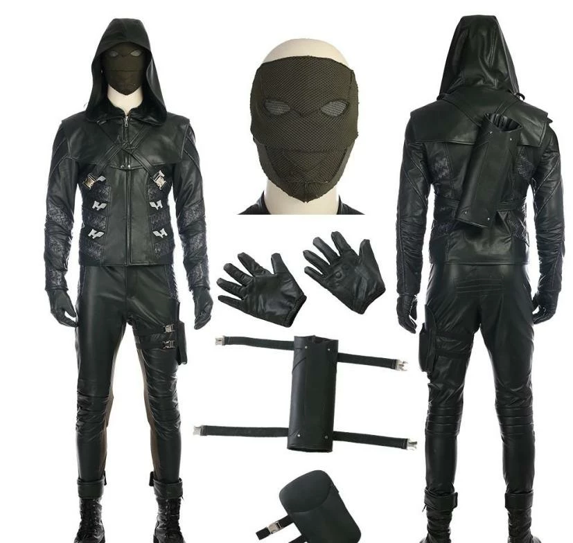 Comic Green Arrow Season 5 Prometheus Costume Quentin Lance Cosplay Costume 4 Comic Green Arrow Season 5 Prometheus Costume Quentin Lance Cosplay Costume