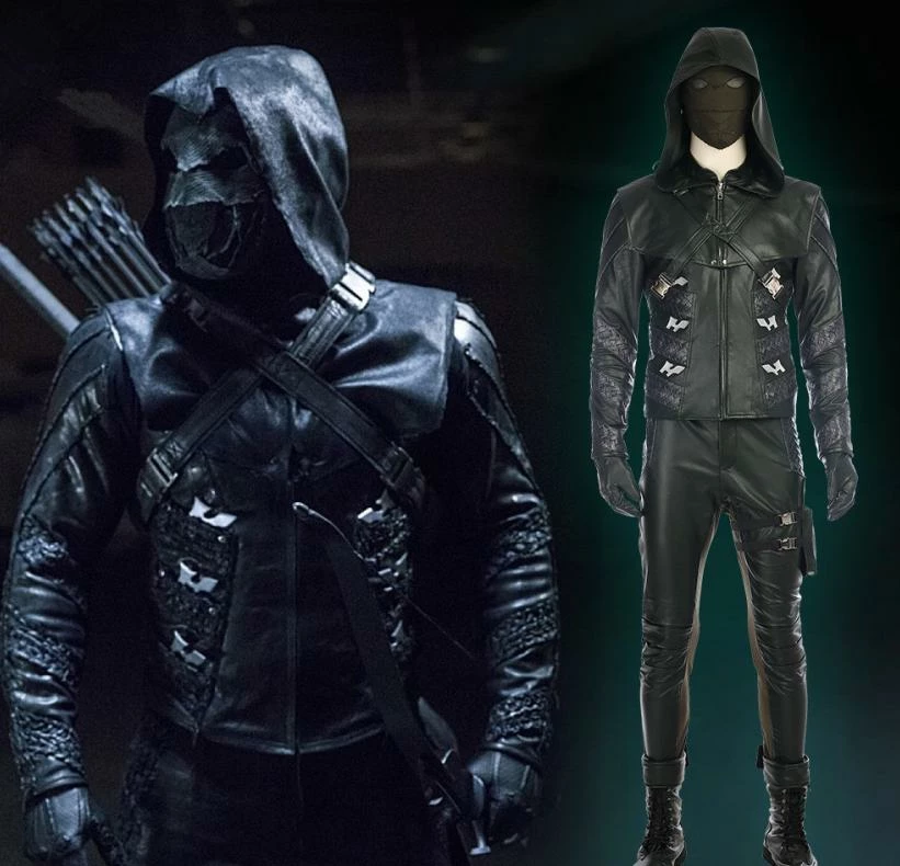 Comic Green Arrow Season 5 Prometheus Costume Quentin Lance Cosplay Costume 3 Comic Green Arrow Season 5 Prometheus Costume Quentin Lance Cosplay Costume