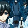 Anime Black Butler Ciel Phantomhive Cosplay Halloween Costumes
