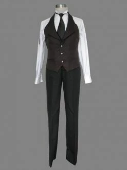 Anime Black Butler Kuroshitsuji Sebastian Uniform Cosplay Halloween Costume 11 Anime Black Butler Kuroshitsuji Sebastian Uniform Cosplay Halloween Costume