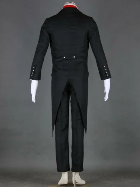 Anime Black Butler Kuroshitsuji Sebastian Uniform Cosplay Costume 5 Anime Black Butler Kuroshitsuji Sebastian Uniform Cosplay Costume