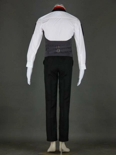 Anime Black Butler Kuroshitsuji Sebastian Uniform Cosplay Costume 7 Anime Black Butler Kuroshitsuji Sebastian Uniform Cosplay Costume
