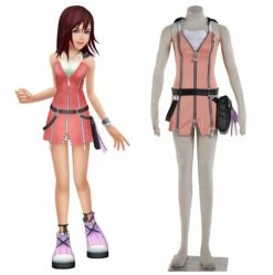 Game Kingdom Hearts Kairi Cosplay Costume Halloween
