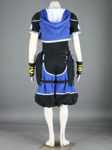 Game Kingdom Hearts Cosplay Blue Sora Cosplay Costume Halloween 5 Game Kingdom Hearts Cosplay Blue Sora Cosplay Costume Halloween