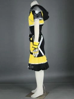Game Kingdom Hearts Sora Yellow Outfit Cosplay Costume Halloween