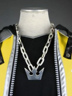 Game Kingdom Hearts Sora Yellow Outfit Cosplay Costume Halloween