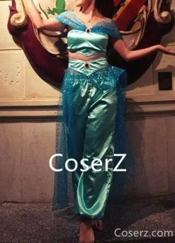 Princess Jasmine Dress Cosplay Costume Custom Made
