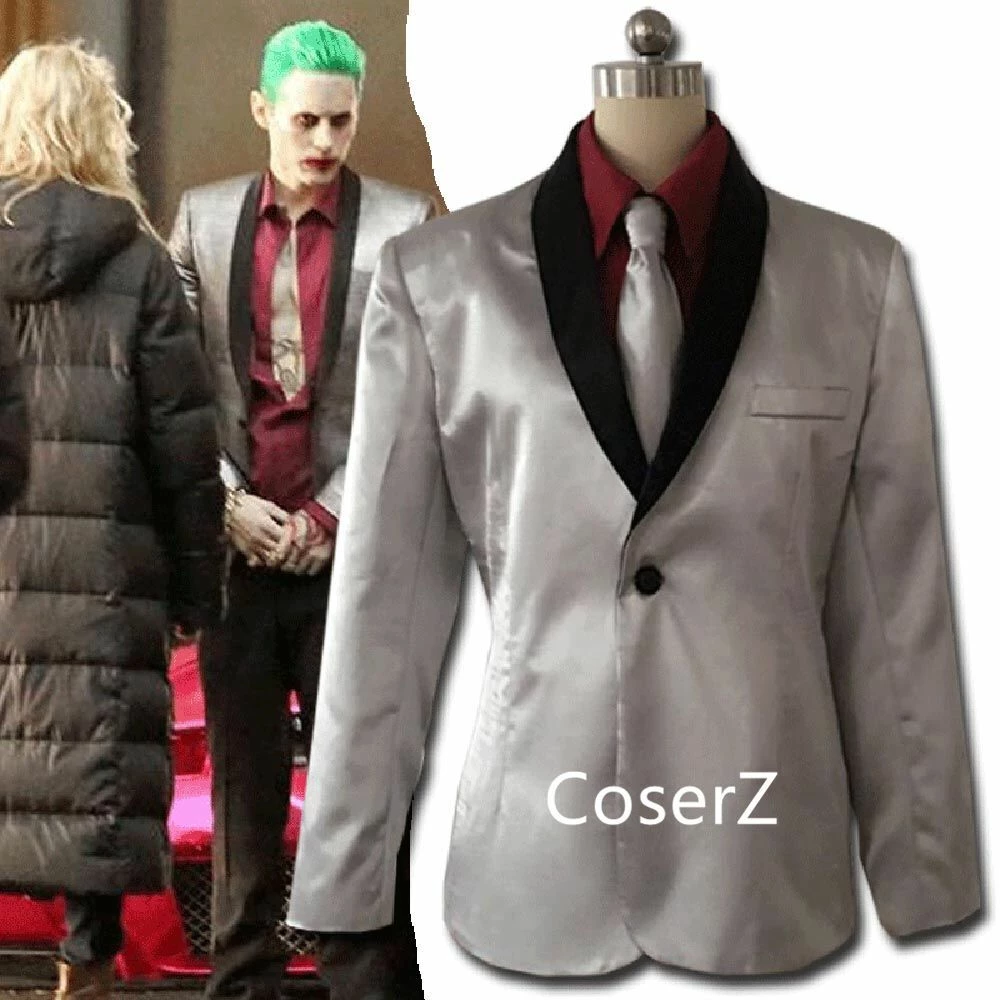 Comic Suicide Squad Joker Costume Psycho Kille Jack Joseph Cosplay 3 Comic Suicide Squad Joker Costume Psycho Kille Jack Joseph Cosplay