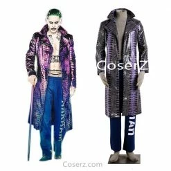 Comic Suicide Squad The Joker Jack Joseph Cosplay Costume