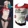 Comic Suicide Squad Harley Quinn T Shirt Harley Quinn Cosplay
