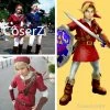 Game Custom The Legend Of Zelda Costume, Red Link Costume, Link Red Cosplay Costume 2 Game Custom The Legend Of Zelda Costume, Red Link Costume, Link Red Cosplay Costume