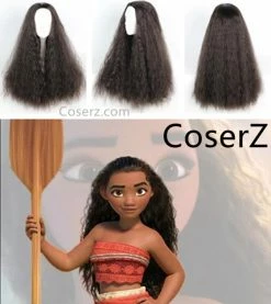 Princess Moana Wig, Moana Cosplay Wig