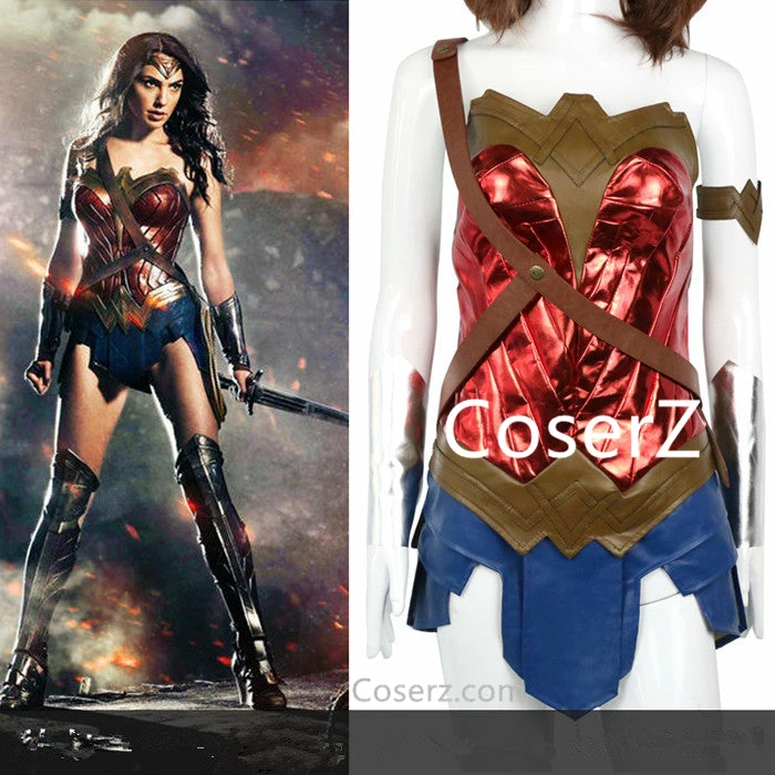 Comic Wonder Woman Cosplay Costume 3 Comic Wonder Woman Cosplay Costume