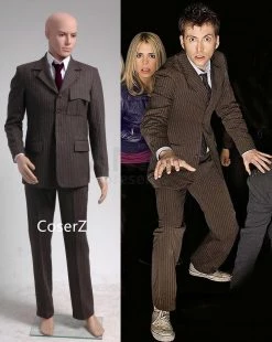 Movie/TV Doctor Who Costume Dr Brown Cosplay Costume