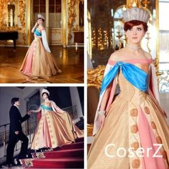 Movie/TV Custom-made Anastasia Dress, Princess Anastasia Cosplay Costume