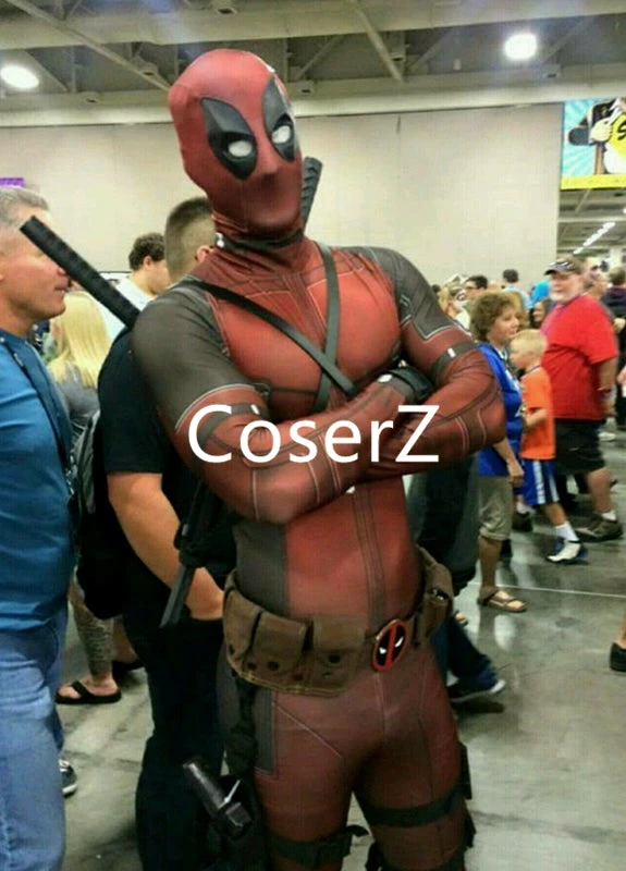Coserz Superhero Cosplay Deadpool Custome 3D Digital Print Deadpool Cosplay Costume For Adult/Kids Promotion 4 Coserz Superhero Cosplay Deadpool Custome 3D Digital Print Deadpool Cosplay Costume For Adult/Kids Promotion