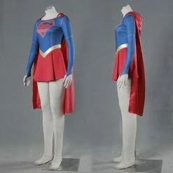 Comic Supergirl Costume Superwoman Costume Supergirl Kara Danvers Cosplay With Cape