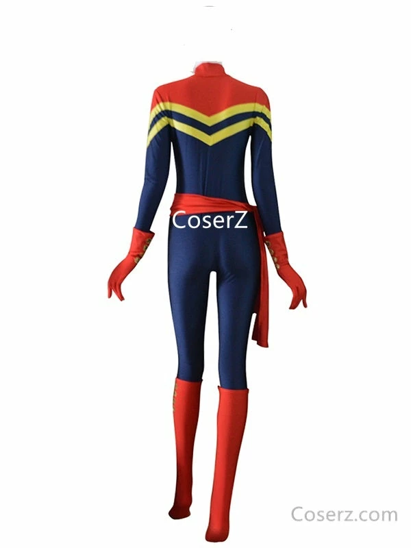 Comic Custom-made Ms Marvel Costume, Ms Marvel Cosplay Costume Halloween Costume 5 Comic Custom-made Ms Marvel Costume, Ms Marvel Cosplay Costume Halloween Costume
