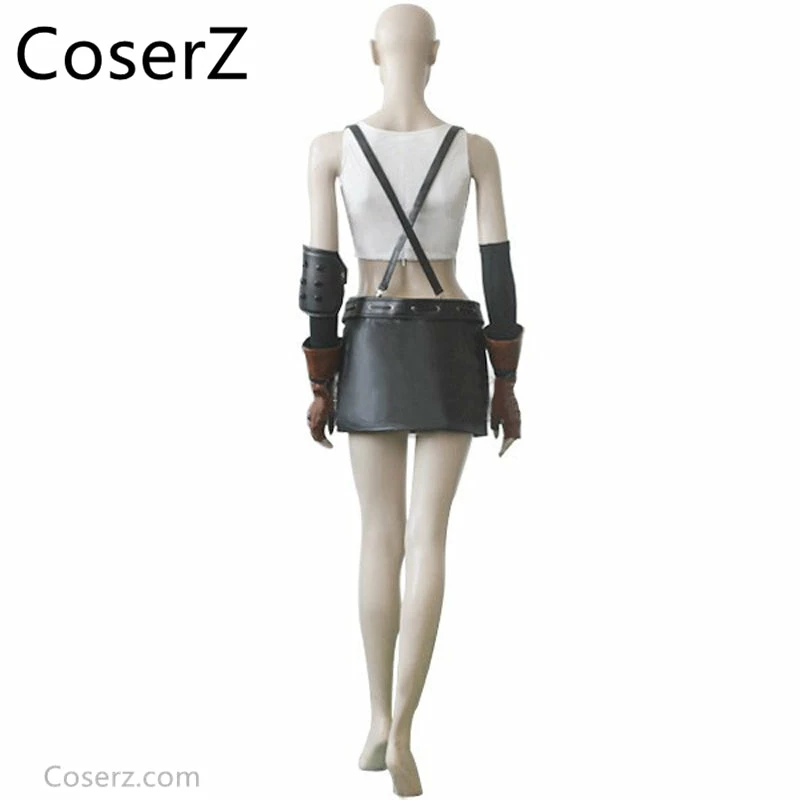 Game Custom-made Final Fantasy VII Tifa Cosplay Costume Tifa Lockhart White Cosplay 4 Game Custom-made Final Fantasy VII Tifa Cosplay Costume Tifa Lockhart White Cosplay