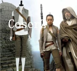 Movie/TV Star Wars 8 Rey Costume Carnival Cosplay Costume
