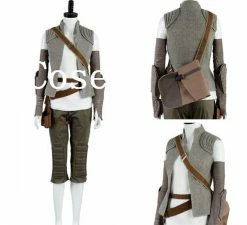 Movie/TV Star Wars 8 Rey Costume Carnival Cosplay Costume