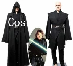 Movie/TV Star Wars Anakin Skywalker Robe Cloak Cosplay Costume