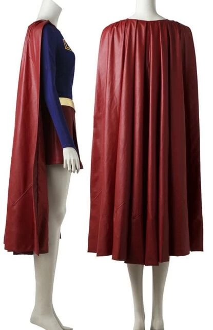 Comic Supergirl Costume Carnival Cosplay Party Costume With Boots 6 Comic Supergirl Costume Carnival Cosplay Party Costume With Boots