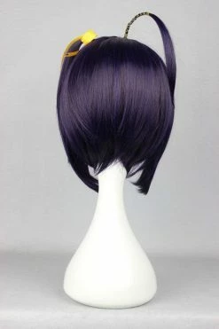 Wigs Lovelive New Two Braids Dark Purple 35cm Chuunibyou Demo Koi Ga Shitai Takanashi Rikka Cosplay Wig