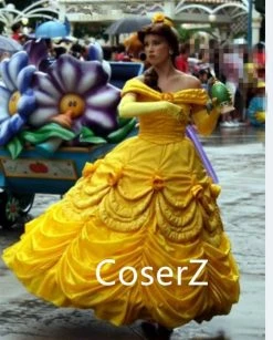 Princess Custom-made Beauty And The Beast Belle Dress, Belle Costume Halloween Costume