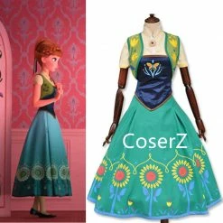 Princess Custom-made Fever Anna Dress, Anna Costume